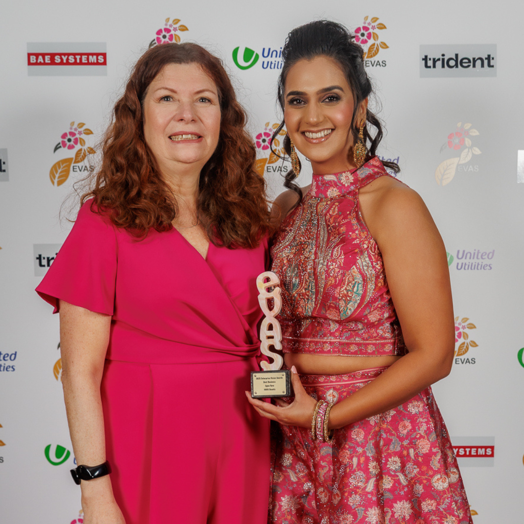 2025 Enterprise Vision Awards Best Business Winner Jigna Varu of Varu Beauty