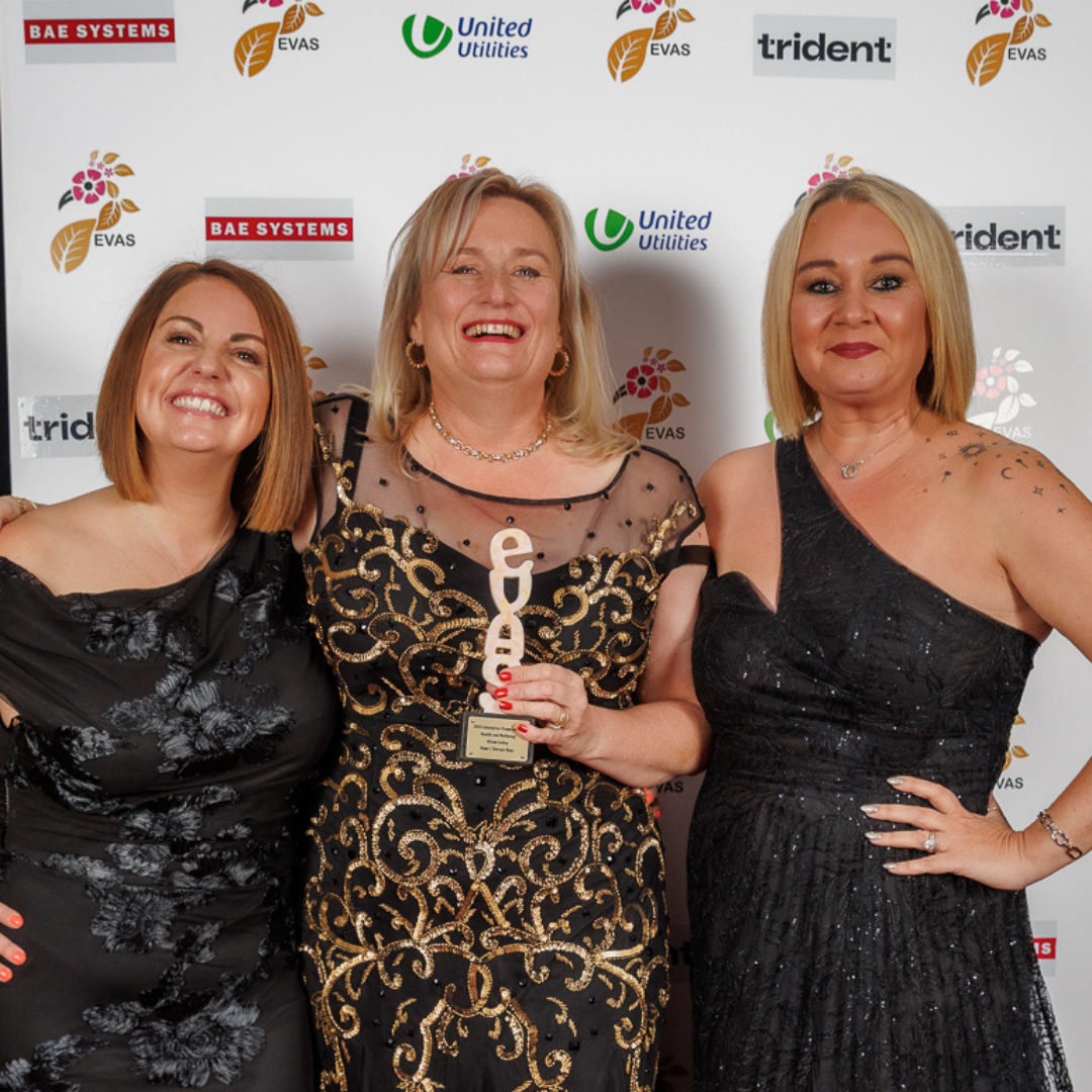 2025 Enterprise Vision Awards Health and Wellbeing Award winner Alison Colley