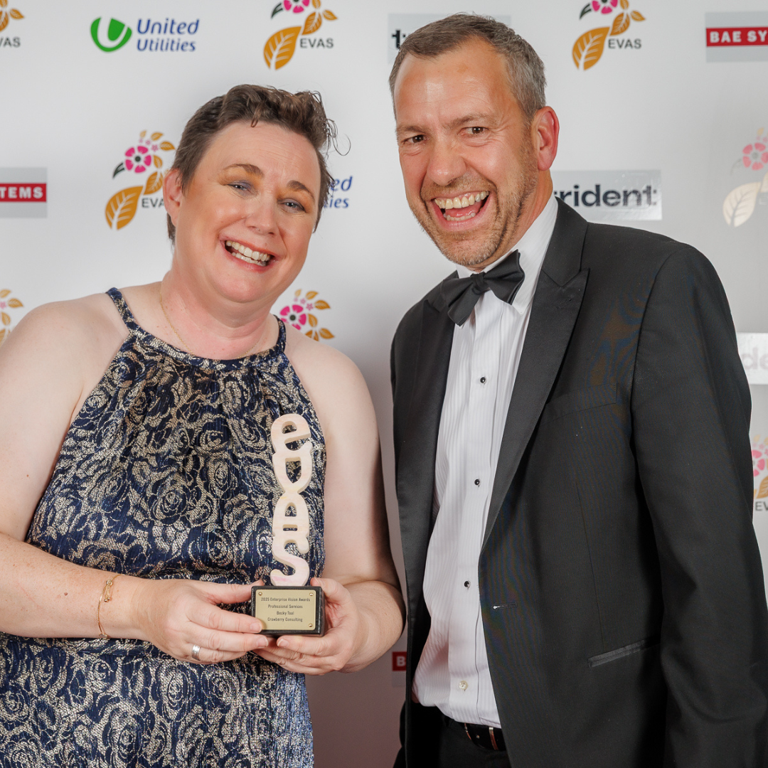 2025 Enterprise Vision Awards Professional Services Winner Becky Toal of Crowberry Consulting